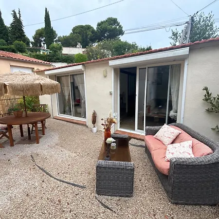 Charmant T2 Centre Cassis Avec Parking Exterior photo